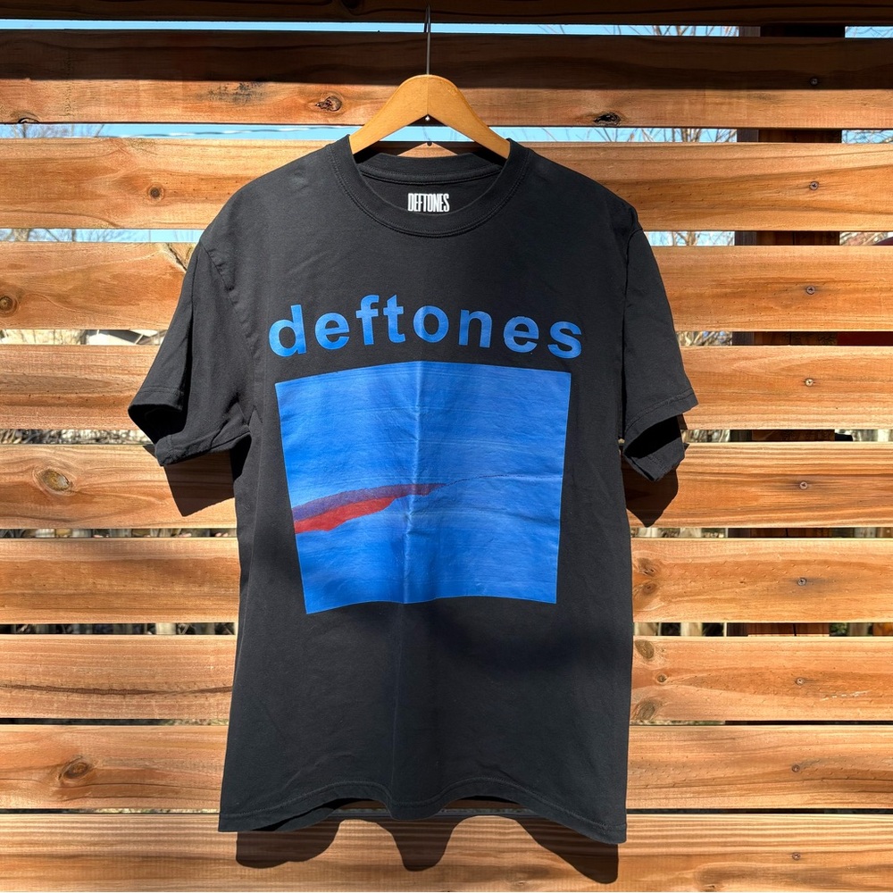 Black Deftones Graphic T-Shirt